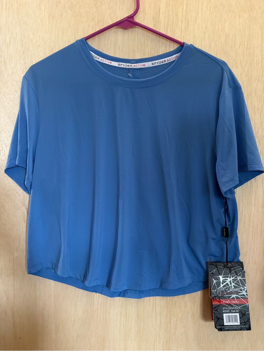 SPYDER Women’s Small Crop Tee